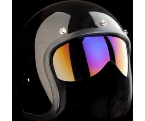 Bandit Jet Enchufe Visor, plata para Hombres