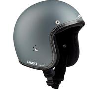 Bandit Jet Premium Line Casco Jet, gris, tamaño L para Hombres