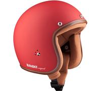 Bandit Jet Premium Line Casco Jet, rojo, tamaño XL para Hombres