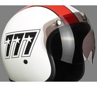Bandit Jet Visor de botón, humo, Talla única