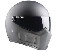 Bandit Super Street 2 Casco Negro Mate, Black Matt, Talla XL (61/62)