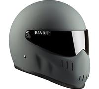 Bandit XXR Casco de motocicleta, Grey matt, Talla XXL (63/64)