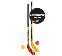 Bandito 4415.01 Set Hockey, Negro/Amarillo/Rojo, 95x23.4x10 cm