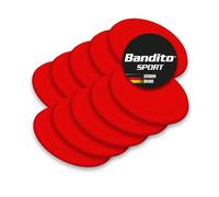 Bandito - Disco de repuesto para hockey de aire (63 mm de diámetro, 8 g, apto para todas las mesas de hockey de ocio, disco de recambio, suave y rápido, plástico resistente, 3 unidades/10 unidades, 10
