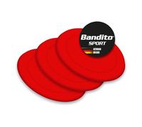 Bandito - Disco de repuesto para hockey de aire (63 mm de diámetro, 8 g, apto para todas las mesas de hockey de ocio, disco de recambio, suave y rápido, plástico resistente, 3 unidades/10 unidades)