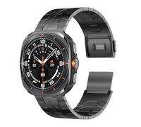 BANDKIT Banda magnética de titanio para Samsung Galaxy Watch Ultra 7 47 mm Correa de lujo para hombres para samsung GALAXY WATCH 47 ultra No Gaps Pulsera Correas de reloj(Black)