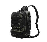 BANDKIT Bolsa cruzada multifuncional para pesca, bolsa de hombro, mochila para caña de pescar al aire libre, bolsa de pecho, a, Talla única