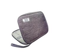 BANDKIT Caja de correa de reloj para Apple Watch, funda con correa, cable de datos, reloj inteligente de viaje, bolsa de almacenamiento, organizador de relojes(Gray)