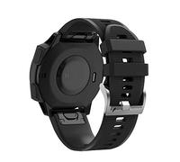 BANDKIT Correa de reloj de 22 mm y 26 mm para Garmin Fenix 7 7X 5 6 5X 6X Pro Plus 3 HR Epix Sapphire de silicona suave accesorios, 22mm Fenix 7 6 5 945, Ágata