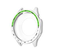 BANDKIT Funda de silicona suave para Huawei Watch GT 4, carcasa de reloj hueca de 46mm, Flexible, accesorios de protección duraderas para Huawei Gt4 de 41mm(WBGrW-B,For GT4 41mm)