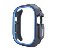 BANDKIT Funda de TPU para Apple Watch Ultra, carcasa protectora de PC de 42mm, 46mm, 49mm, 44mm, 45mm y 41mm para IWatch Series10 9 8 7 6 Se 5 4(BU,Series 10 46mm)