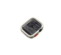 BANDKIT Funda de TPU para Apple Watch Ultra Case 49 mm 45 mm 41 mm 44 mm 40 mm, 42 mm 46 mm Protector de marco de parachoques para IWatch Series 9 SE 8 Ultra 7 6 5 4 Case(Matte Starlight,46mm)