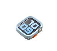 BANDKIT Funda de TPU para Apple Watch Ultra Case 49 mm 45 mm 41 mm 44 mm 40 mm, 42 mm 46 mm Protector de marco de parachoques para IWatch Series 9 SE 8 Ultra 7 6 5 4 Case(Matte LightU,44mm 45mm)