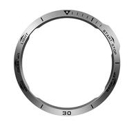 BANDKIT Funda de TPU para Garmin Fenix 6 6x Pro, marco de protección, a prueba de golpes, transparente, carcasa de metal, anillo bisel, For Fenix 6, Ágata