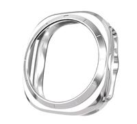 BANDKIT Funda para Samsung Galaxy Watch 7 Ultra 47mm, funda para reloj inteligente, carcasa protectora de TPU suave para Galaxy 7 Ultra 47mm, accesorios(Silver)