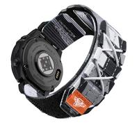 Bandletic 22mm Correa Compatible con Garmin Fenix 6 Pro/6/Fenix 7/7 Pro/Fenix 8/E/5/5 Pro, Resistente Táctico QuickFit Nylon Sport Muñequera para Instinct 3 2/Epix 2 Pro/Forerunner 965/955/945