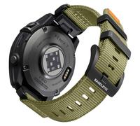 Bandletic 22mm Correa Compatible con Garmin Fenix 6 Pro/Fenix 7/Fenix 8 47mm/Fenix 6/Fenix 5, QuickFit Nylon Militar Sport Duradero Muñequera para Epix 2/Forerunner 945/965/955/Instinct 2, Armygreen