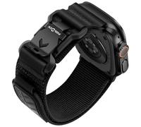 Bandletic Compatible con Correa Apple Watch 49mm 46mm 44mm 45mm 42mm 41mm 40mm 38mm,Correa Nailon Suave con Hebilla Magnética Fidlock en V para Apple Watch Ultra 3/2/1/Serie SE 11 10 9 8 7 6 5 4 3 2 1