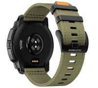 Bandletic Compatible con Correa Garmin Instinct/2/2 Solar/3/3 Solar/E 45mm, Nylon Correa 22mm Militar Sport Suave Duradero Muñequera für Instinct Solar/Tactical/Tide/Esports
