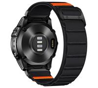 Bandletic Compatible con Garmin 7X/6X/5X Watch Pulseras de nailon - 26 mm Quick Fit Soft Sport G-Hook pulsera para Fenix 8 51mm/7X 6X Pro/5X Plus/3/3 HR/Instinct 2X Solar 3 50 mm/Enduro/Quatix/Tactix