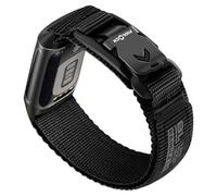 Bandletic Correa compatible con Fitbit Charge 6/5 para hombres y mujeres, correa deportiva de nailon suave con hebilla magnética en V para Fitbit Charge 6/5 Fitness Tracker, Medium(6.5"-7.1")