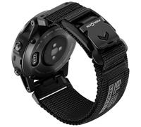 Bandletic Correa de ajuste rápido de 20 mm compatible con bandas magnéticas Garmin Fidlock V-Buckle para Fenix 8 43 mm/7s pro/6s/5s/5s Plus/Instinct 2s E 40mm/Approach S70 EpixPro 42mm/D2 Delta S