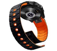 Bandletic Correa de reloj magnética de 22 mm, compatible con Garmin Fenix 6 Pro/6/Fenix 7/5/Fenix 8/E 47 mm, correa de silicona QuickFit Military Sport de repuesto para Instinct 2/Epix 2/Forerunner