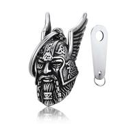 Bandmax Campana de Moto Guardian Bell para Motocicleta Amuleto de la Suerte Llavero de Motocicleta con Patrón de Alas Timbre Guardián de Dama