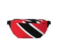 Bandolera cruzada ajustable con bandera de Trinidad y Tobago para deportes al aire libre y viajes, bolsa bandolera de gran capacidad