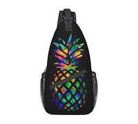 Bandolera de Flores de Pino de Colores, Bandolera de Pecho con Honda para Hombres y Mujeres, Utilizada para el Ocio y los Viajes