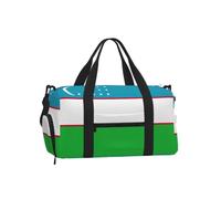 Bandolera de mano con estampado de bandera de la República de Uzbekistán, para hombre y mujer, para fitness, entrenamiento, fin de semana, senderismo, deportes