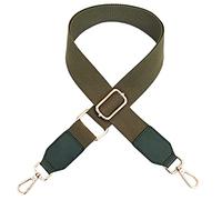 Bandolera de mano, correa de bolso de hombro, asa de bolso bandolera, tela, correa ancha ajustable, correa de repuesto para bolso, cordón para bolso de mano (80-130 cm)