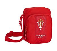 Bandolera de Real Sporting de Gijón Oficial con Bolsillo Exterior