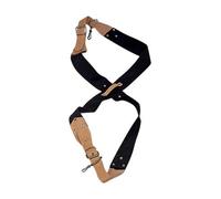 Bandolera doble bombo y caja (L/XL) Avellana