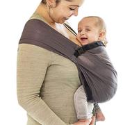 Bandolera Minimonkey Portabebé Ergonómica Transpirable Mochila Portabebé hasta 15kg Grey