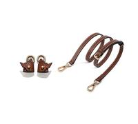 Bandolera para bolso de mano, correa bandolera, bandolera, bandolera, reemplazo con adaptador sin punzones, correa de repuesto ajustable, correa de piel (3 piezas Set), no., NO