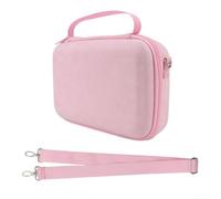 Bandolera para DJI Pocket 4 3 Uso al aire libre (Rosa2) | Tela de alta calidad, forro polar suave, resistente a los arañazos, color negro, para un uso diario duradero