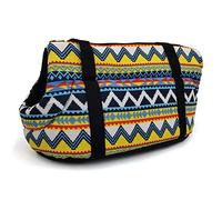 Bandolera para Perro Portador de Mascotas for Perros pequeños Cozy Soft Puppy Cat Dog Bolsos Hombro Mochila Viaje al Aire Libre Pet Sling Bag Chihuahua Pug Supplies Mascotas(4,L)