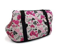 Bandolera para Perro Travel Dog Carrier Bag de Mascotas for Perros Gatos Mascota Bolsa Honda Suave Cachorro Gato Perro Bolsas Hombro Chihuahua Pug pequeño Bolso S/L(2,L)
