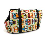 Bandolera para Perro Travel Dog Carrier Bag de Mascotas for Perros Gatos Mascota Bolsa Honda Suave Cachorro Gato Perro Bolsas Hombro Chihuahua Pug pequeño Bolso S/L(3,L)