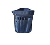 Bandolera Peluqueria Bolsa de cintura for herramientas, pinzas, impermeable, for reparación manual, nailon, kit, tijeras, bolsas almacenamiento universales for exteriores(Blue)