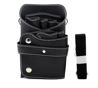 Bandolera Peluqueria Bolsa for tijeras de pelo, estuche for peines, estuche for tijeras de peluquería, estuche for tijeras de pelo, estuche for herramientas, riñonera, cinturón, bolso de cuero PU Bols