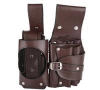 Bandolera Peluqueria Bolsa for tijeras de peluquería, riñonera, kit, cinturón for herramientas, bolsa for con remaches PU