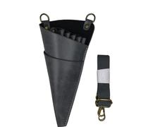 Bandolera Peluqueria Bolso de moda con 5 bolsillos y forma triángulo for tijeras peluquería, bolso cintura for(Gray)