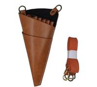 Bandolera Peluqueria Bolso de moda con 5 bolsillos y forma triángulo for tijeras peluquería, bolso cintura for(Orange)