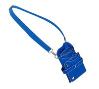 Bandolera Peluqueria Riñonera for peluquero con cinturón ajustable, funda portátil for tijeras de, bolsa transporte for peluquería(Blue)