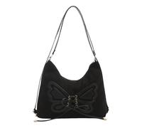 Bandolera retro de inspiración mariposa con correa ajustable llevar como bandolera o como mochila, bolso de mano para mujer, estilo retro