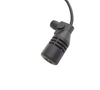 Bandoleras Hombre 3.5 Mm De Montaje Vehículo Externo para Coche Micrófono Estéreo Radio Audio Pequeños Electrodomésticos Teclado Altavoces (Black, One Size)