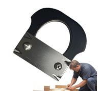 Bandor de canto, Cepillador de borde para madera, Rallador doble cara para biselar madera ABS PVC muebles