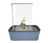 Bañera automática con ducha - Bañera eléctrica para pájaros | Bañera alimentada por USB para pájaros pequeños y medianos, como periquitos, grises africanos, tortolitos, ba